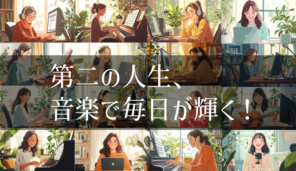 第二の人生、音楽で毎日が輝く！